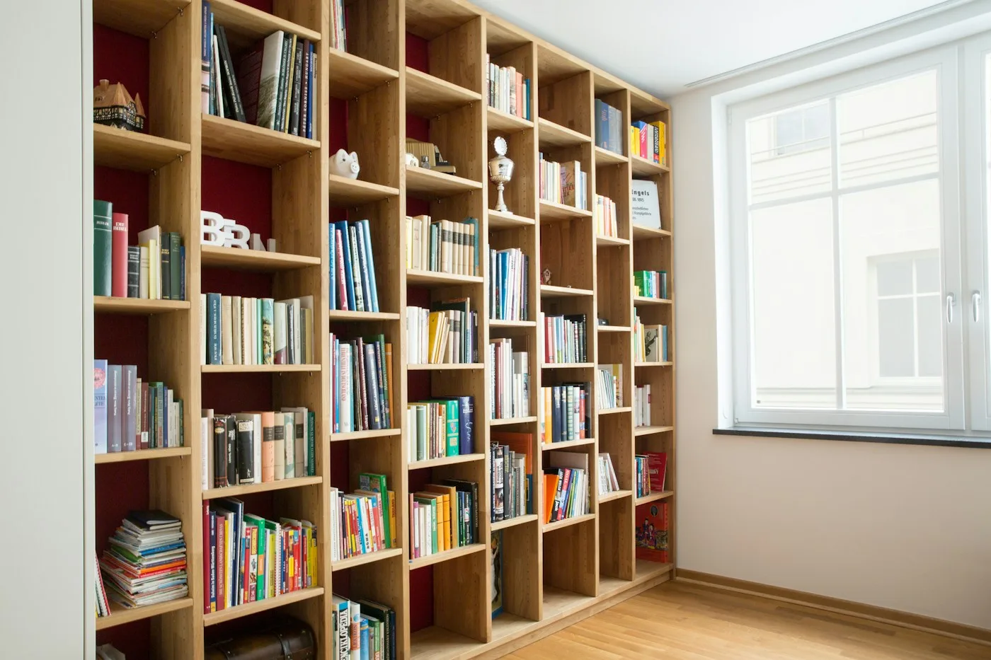 Collection Bibliothèque en Chêne 5 Niveaux — N°24