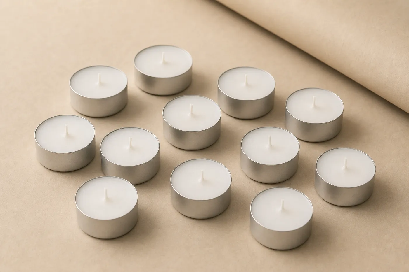 Pack de 12 Bougies Chauffe-Plat — N°03