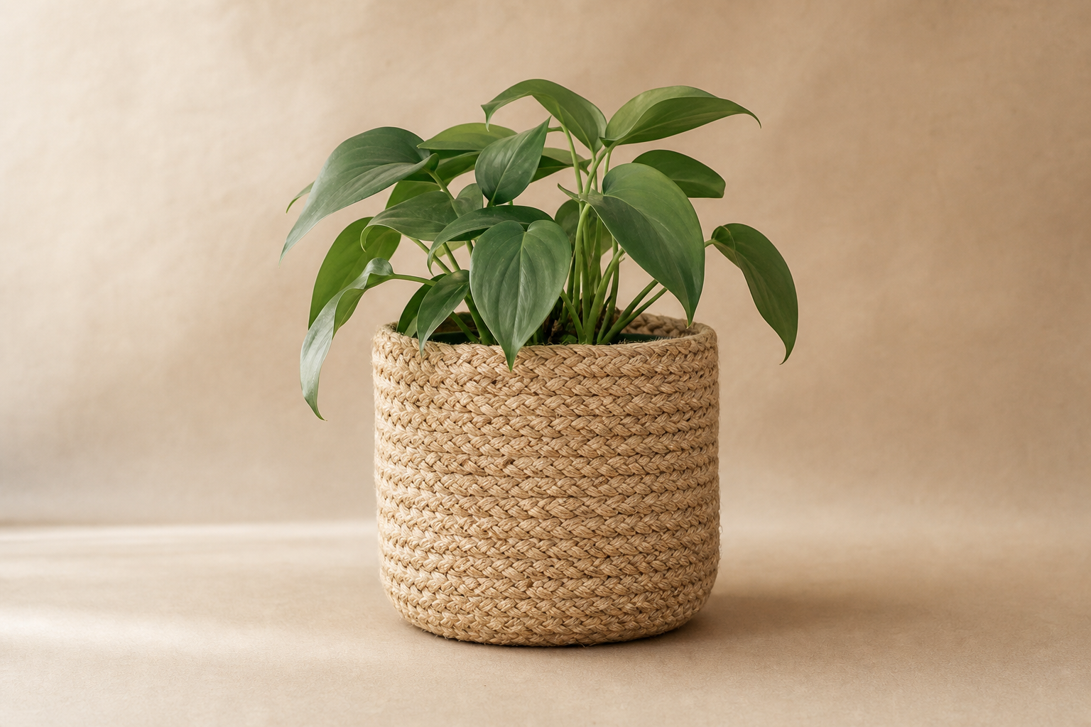 Cache-Pot Jute Tressée
