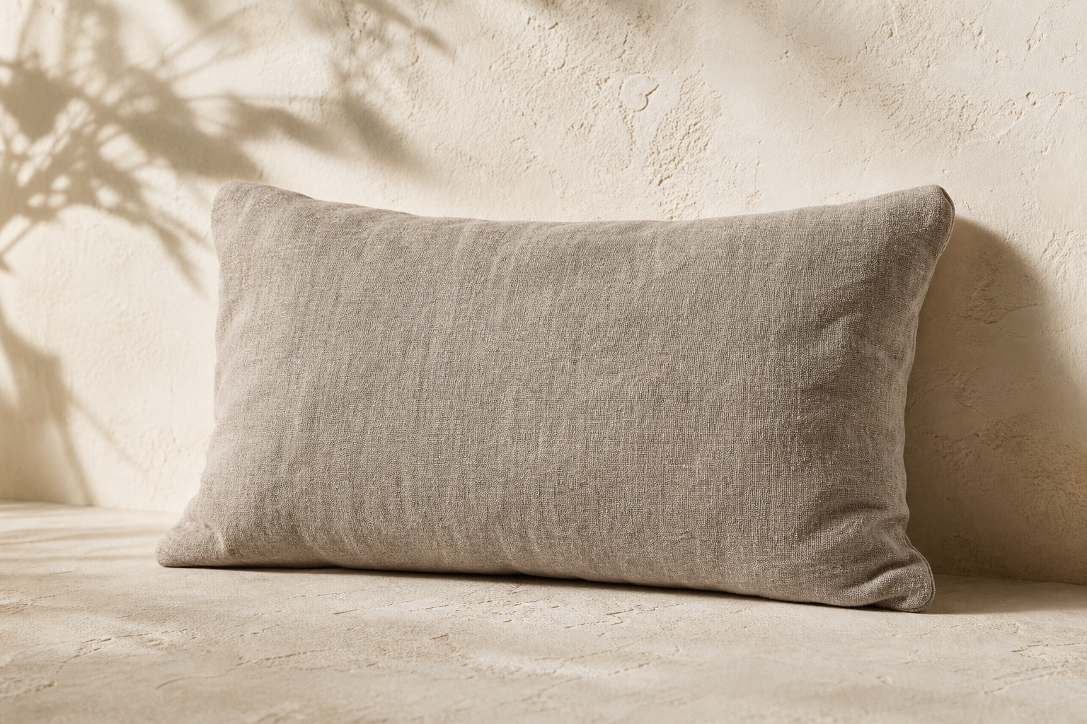 Coussin Lin Lavé 30 x 50 Signature