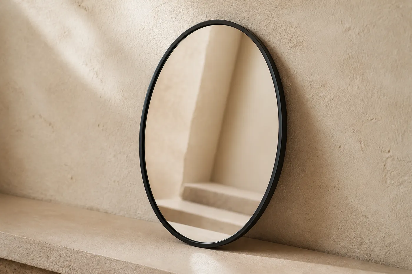 Ligne Miroir Mural Ovale Petit Format — N°23