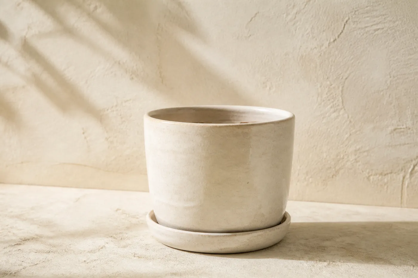 Cache-pot Céramique Ondulé Moyen — N°23