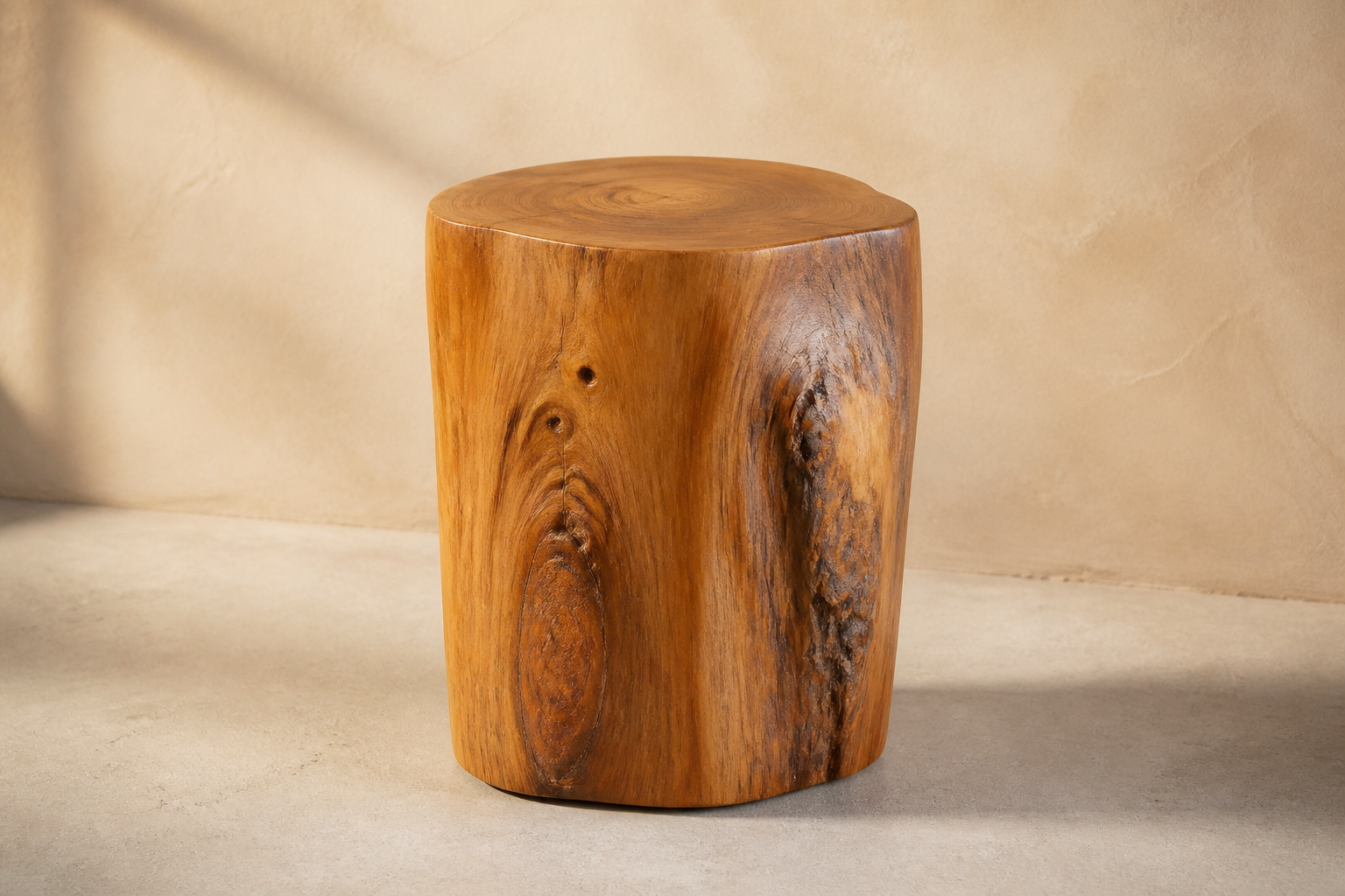Tabouret Bois Brut — Série 16
