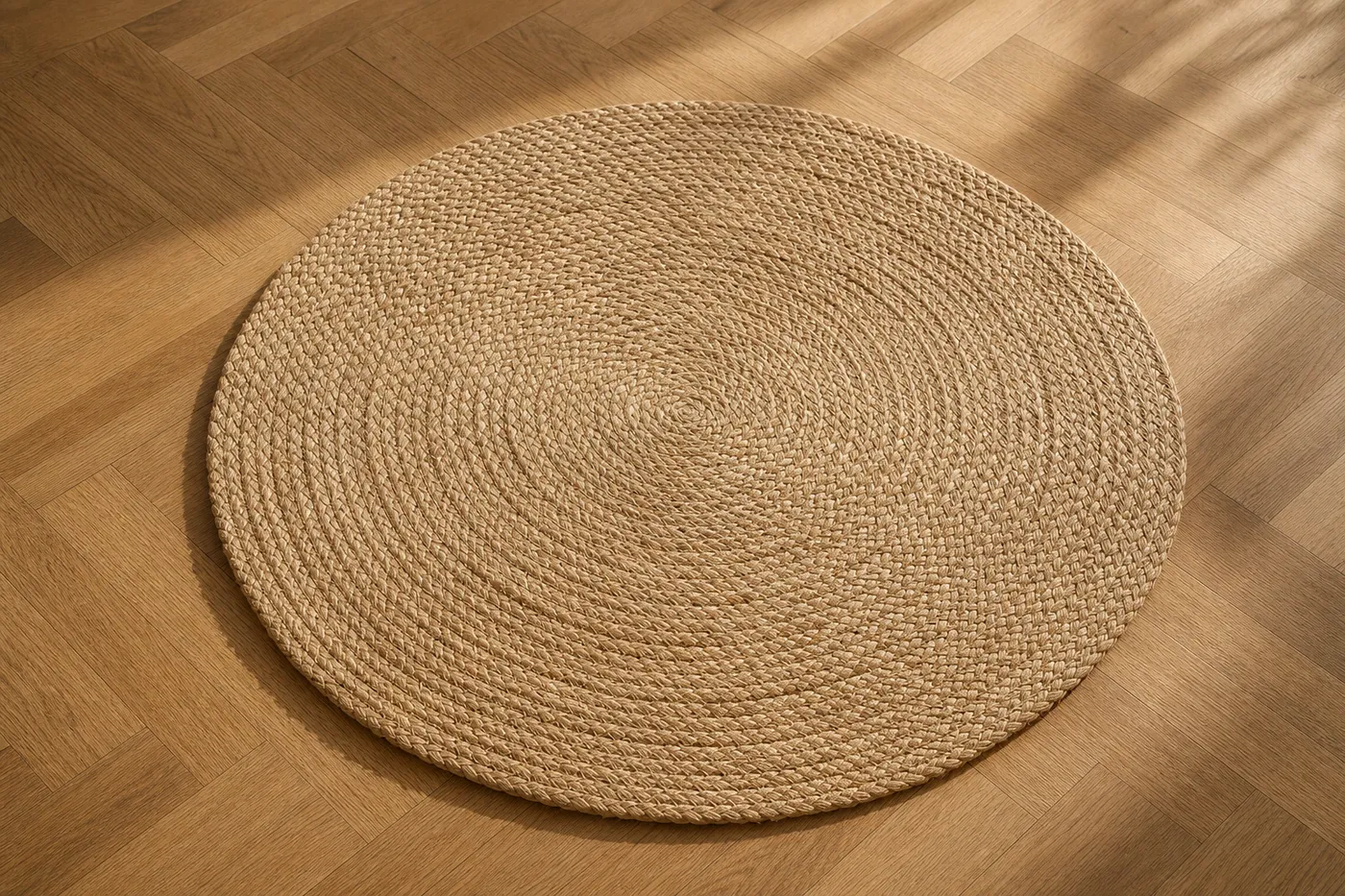 Collection Tapis Jute Tressée Ronde