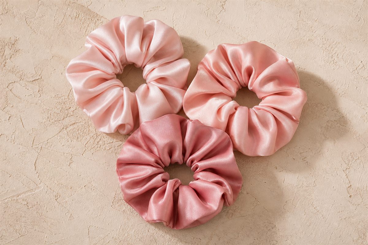 Lot de 3 Chouchous en Soie No.14