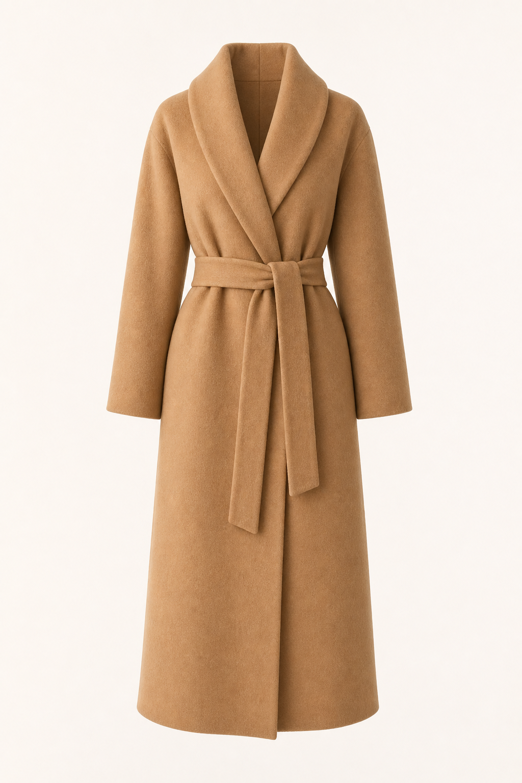 Long Robe Coat in Wool Cashmere No.08