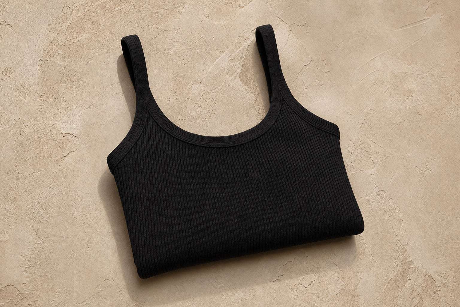 Basic Ribbed Tank Top — Iconic